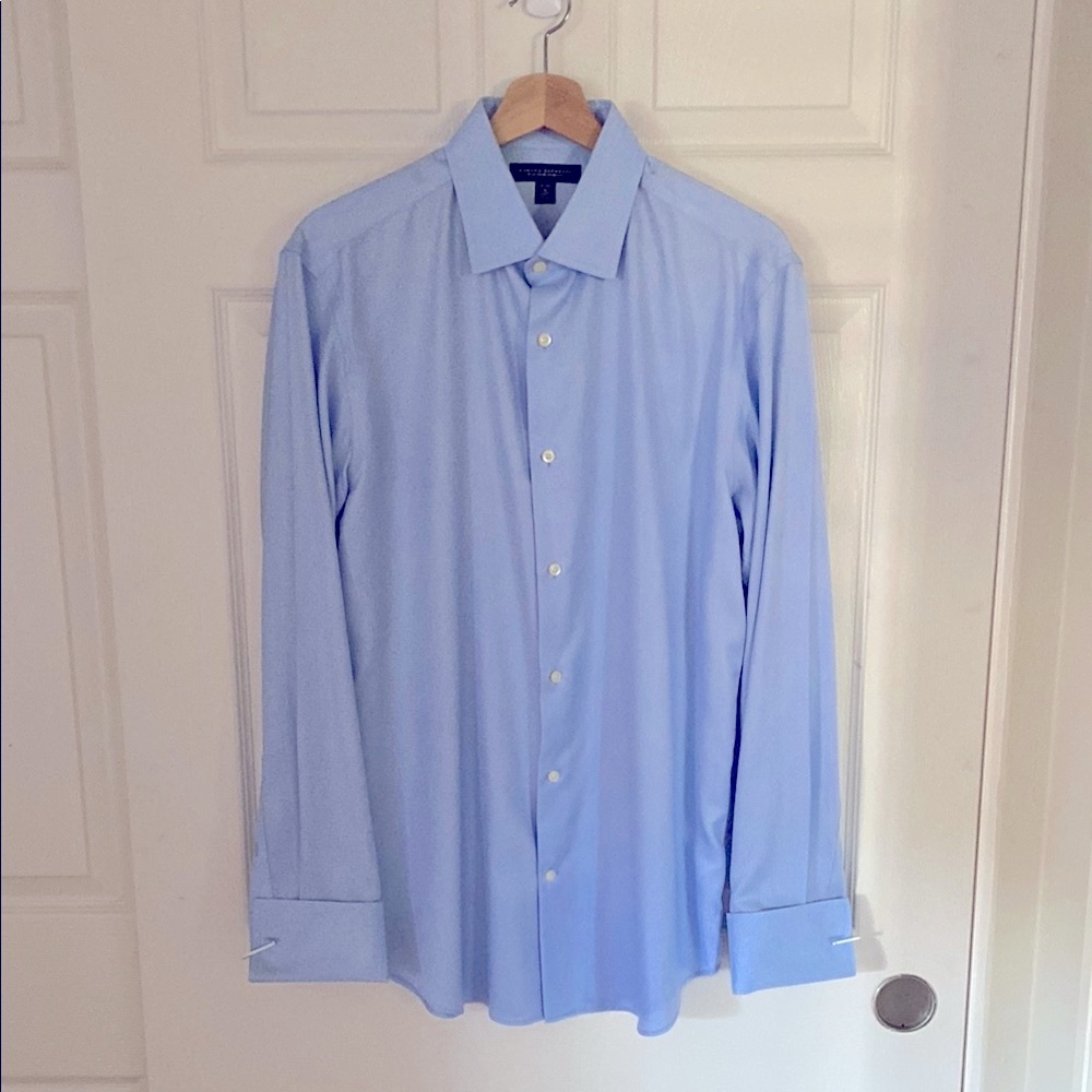 Banana Republic Men's Light Blue Dress Shirt